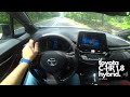 Toyota C-HR 1.8 Hybrid 122 HP 4K | POV Test Drive #060 Joe Black