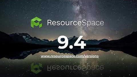 ResourceSpace version 9.4