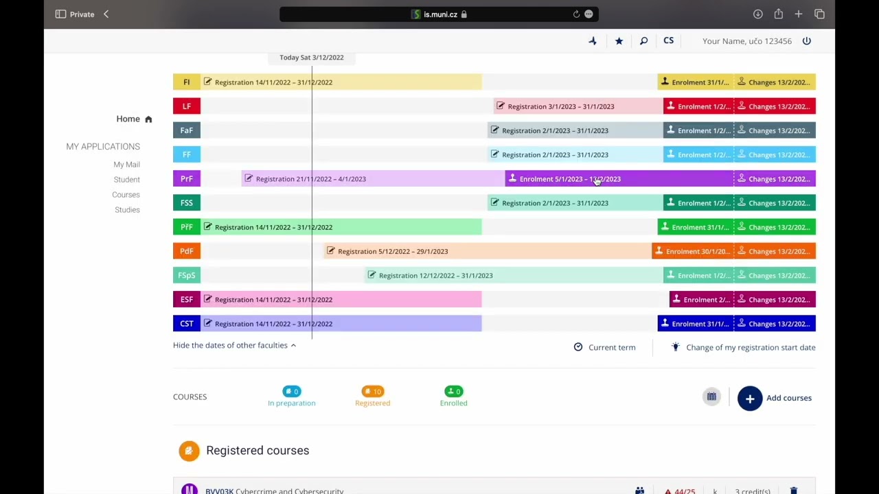 HOW TO REGISTER FOR COURSES