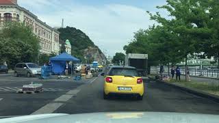 Driving Budapest 2021 Nagyszőlős Utca - Pacsirta Utca Xi.ker-I.ker.