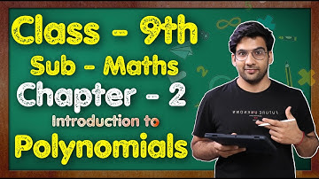 Class 9 Maths,  Chapter 2, Introduction to Polynomials|| NCERT || MKR