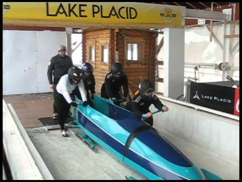 Four-women bobsled