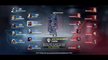 Arsenal Annihilation | 10x10 Team Deathmatch on Arsenal Map | Multiplayer Gameplay | CoD Mobile