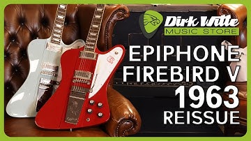 Dirk Witte | Epiphone Inspired By Gibson Custom 1963 Firebird V