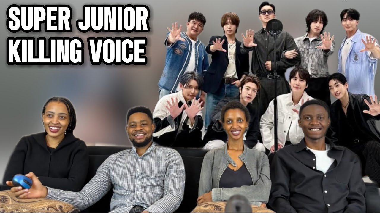 Our Reaction To SUPER JUNIOR Killing Voice.