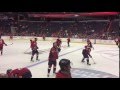 TJ Oshie Puck Juggling During Warm-Ups