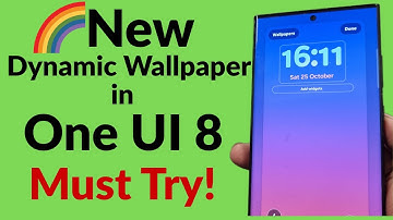 Dynamische achtergrond voor Samsung One UI 8 – Geanimeerde achtergronden instellen op Samsung-tel...