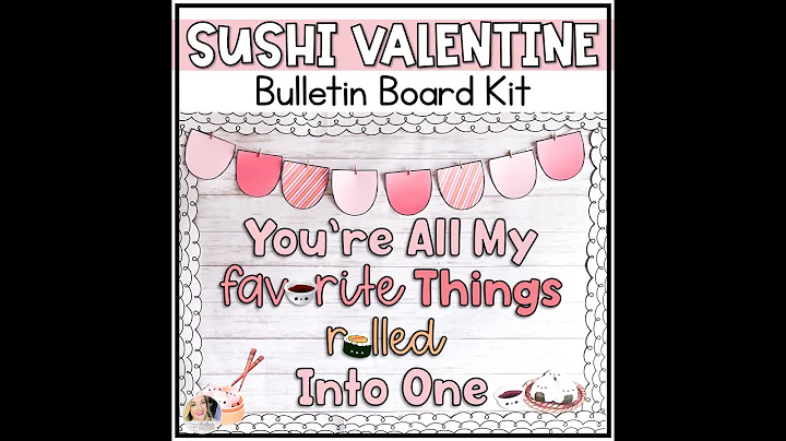Valentine's Day Bulletin Board Kit Preview