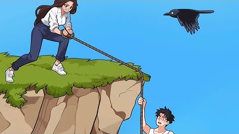 brainy prankster level 74 Help the boy get on the boat safely