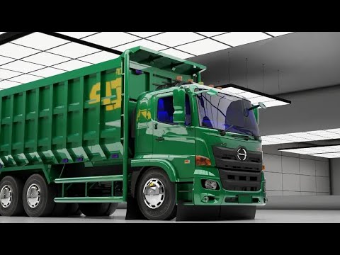 Unit terbaru dari sbn team mod hino 500 dump tambang