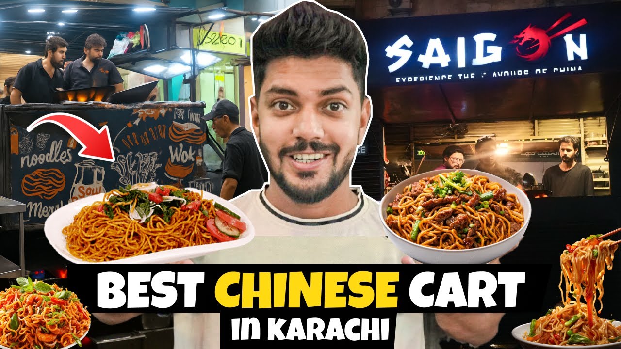 Karachi k BEST Chinese Cart Konsey Hain? Mush Mush vs Wok On vs Saigon | Fan Ne Pehchan Liya!