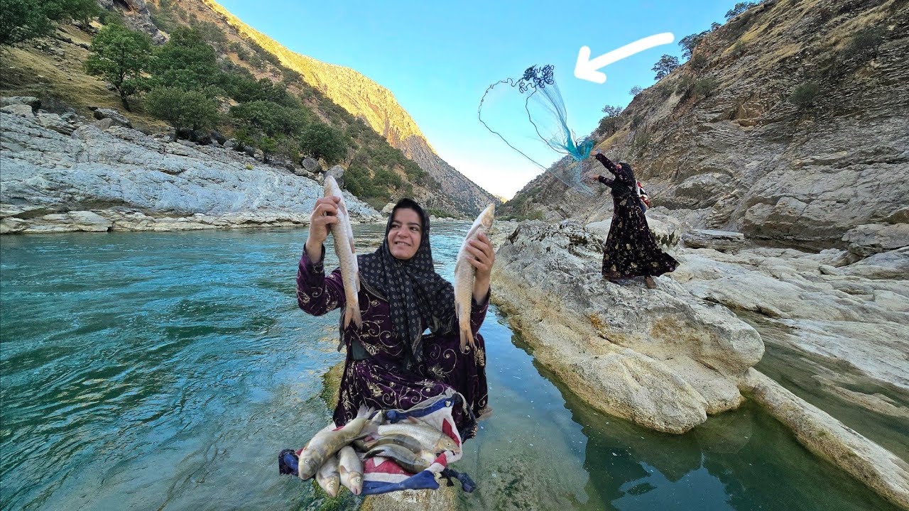 🌊🐟 Two days of breathtaking fishing in Kulthum:🔥🌌A night of adventure and the fury of Bazegasht 😡🐟