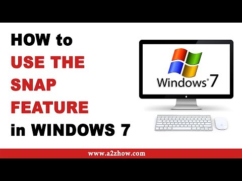 How to Use the Snap Feature in Windows 7