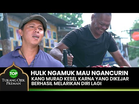 HULK MARAH! Kang Murad Mau Coba Ngangkat Kaya Motornya Yayat - TUKANG OJEK PREMAN EPS 131 (2/2)