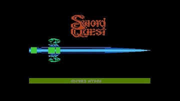 Atari Anthology - PS2 - Swordquest: WaterWorld - Full Playthrough