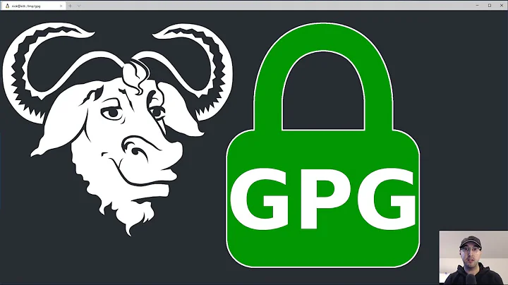 Creating and Managing a GPG Key Pair