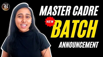 Master Cadre New Batch Announcement 2021 II  Science Math II Bansal Academy Chandigarh II Patiala