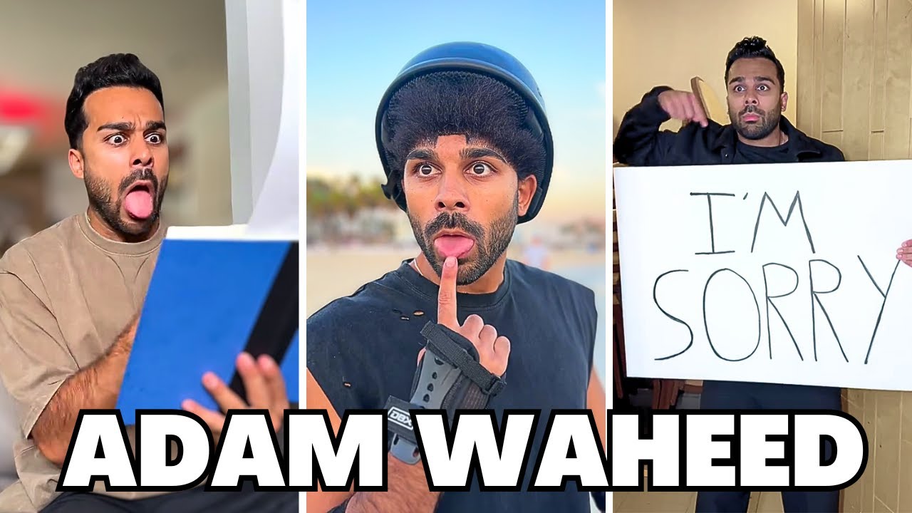 *NEW* ADAM WAHEED COMEDY COMPILATION | TRY NOT TO LAUGH WATCHING ADAM ...