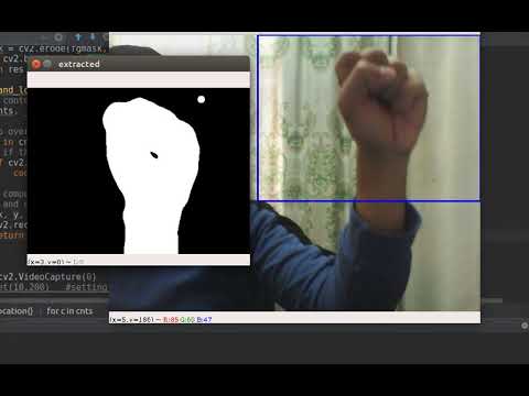 Towards mouse control using hand tracking
