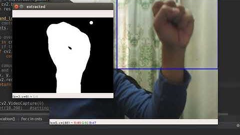 Towards mouse control using hand tracking