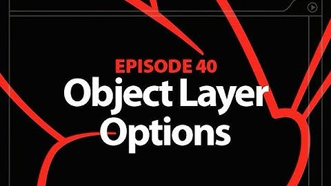 The InDesigner (Classic) - Episode 40: Object Layer Options