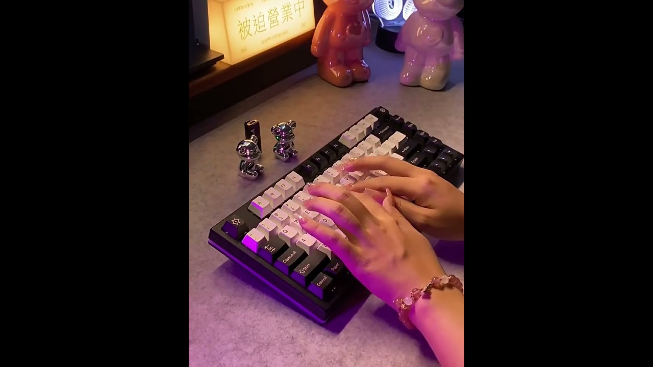 KBDiy GMK Keycap Double Shot GMK Olivia Shoko Jamon WOB Red Sam