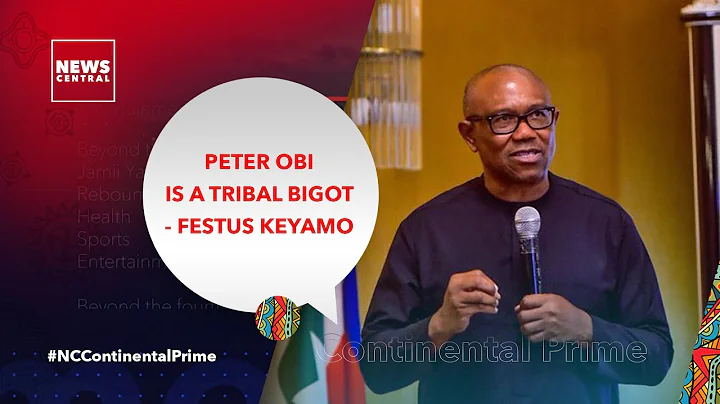 Peter Obi is a Tribal Bigot and Trying to Cause Tribal Wars -  Festus Keyamo, APC Spokesperson
