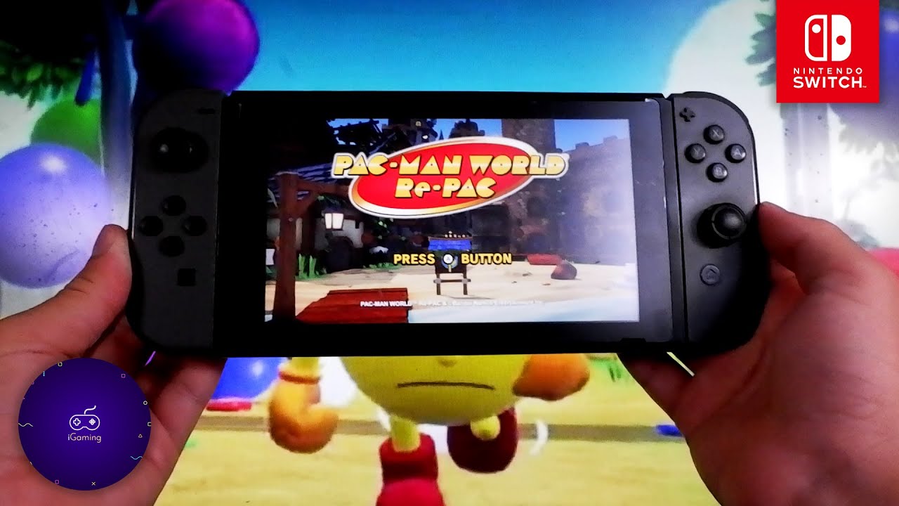 Nintendo Pcman The First 20 Minutes of PAC-MAN WORLD Re-PAC on Nintendo Switch ...
