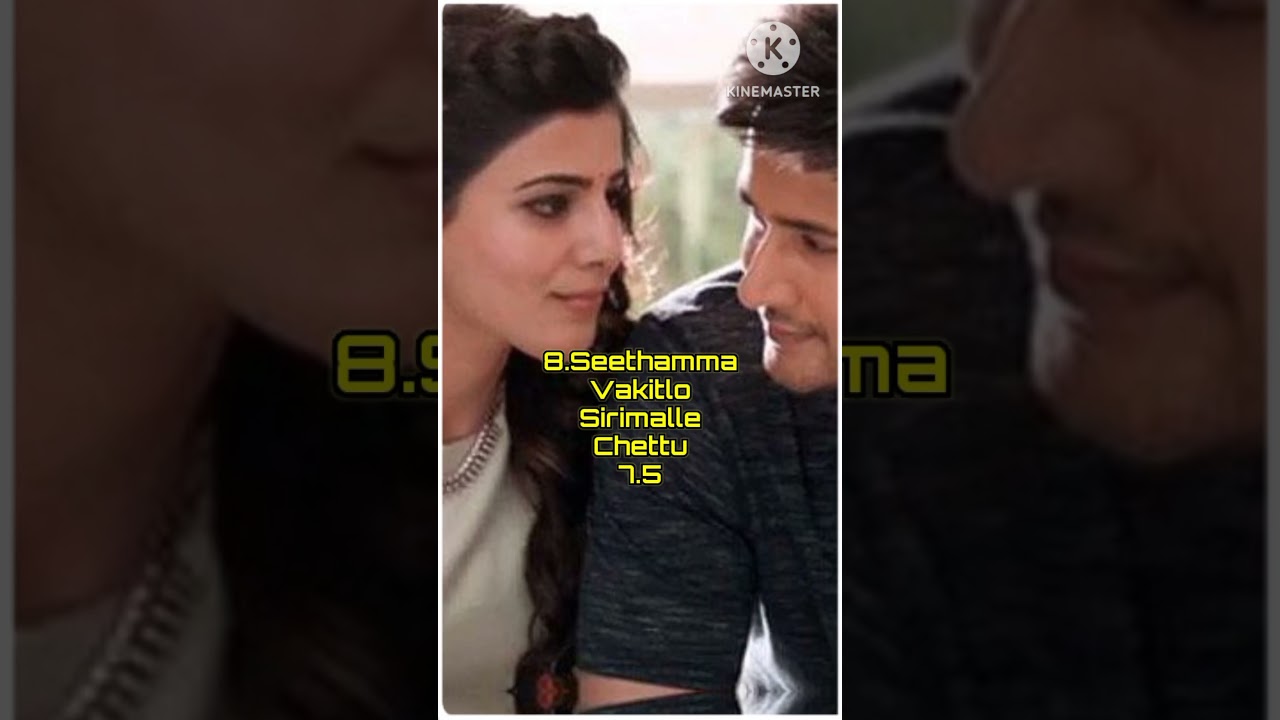 Samantha's top 10 films according to IMDB. 