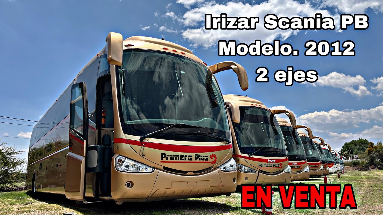 Autobuses Irizar Scania PB 2012, 2 ejes ||EN VENTA|| “Últimos meses para sacar placas”