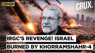 IRGC Unleashes Khorramshahr-4 to Avenge Larijani Killing, Iran Missile Blitz Kills 2 in Tel Aviv |4K