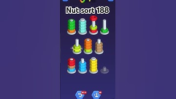 #nut sort #tu ne o rangeele #game #level  188