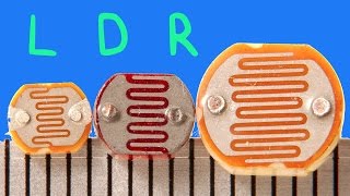 A Resistor Sensitive to Light. Photoresistor LDR