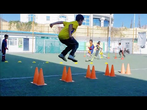 مجموعة تمارين إحماء فئة البراعم و الأشبال