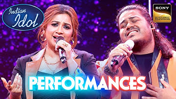 Shreya ने किया Priyanshu को "Ve Kamleya" Song में Join | Indian Idol S15 | Performances