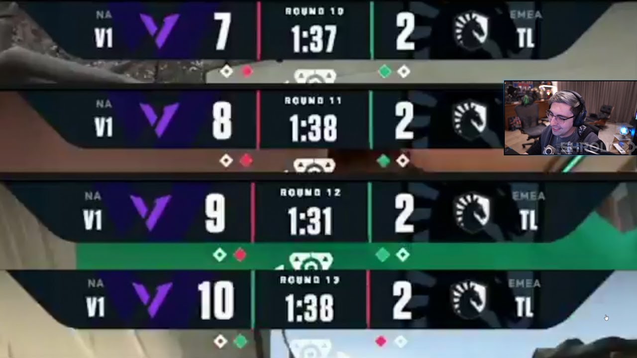 Shroud Reacts to NA vs EU Meme (n0thing, seangares, and j9)