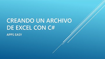 Como exportar DataGridView a Excel con C sharp