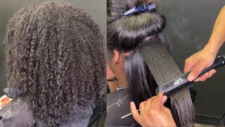 New Client Silk Press Package on an Amazing Hairstylist  #cassandraolivia #silkpress