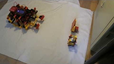 fischertechnik TXT controller : Mirft2 ep. 106 - Counter, distance, analysis, algorithm, more