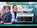 Ps debby basjir  ibadah pertama  minggu 24 maret 2024  1850 sore wib  0750 am est