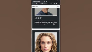 How to Make a Responsive Bootstrap 5 Website #websitedesign #coding #shorts
