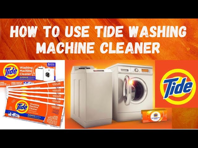 Tide WASHING MACHINE CLEANER: REVIEW! 