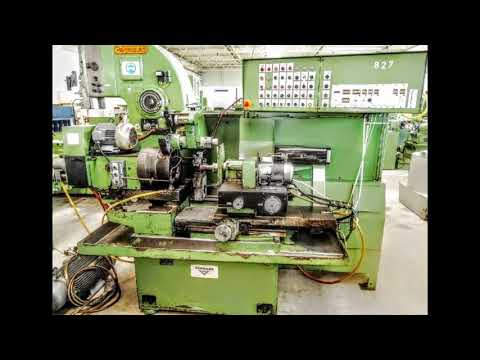 The First Generation Of NC INTERNAL GRINDER By Voumard 1976