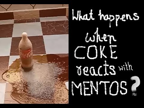 Coke and Mentos (Practical and theory) - YouTube