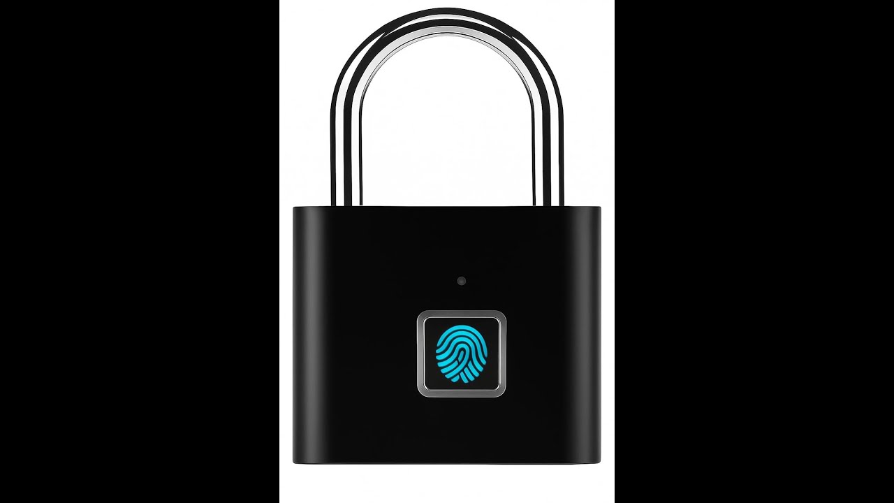 Smart Lock Fingerprint Biometric Padlock