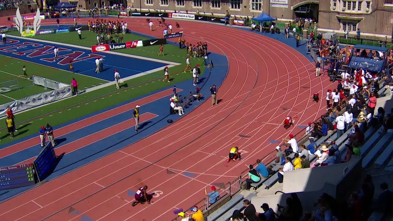 Bridgeport High takes the win at the Gibson Relays Class 1 boys 4x200m