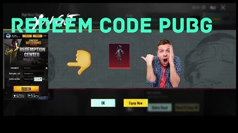 NEW REDEEM CODE PUBG MOBILE.WORKING AND WITH PROOF.TODAY 2023bgmi.