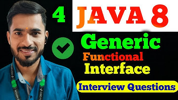 Generic Functional Interface | JAVA 8 Features | aadiandjava #java8features