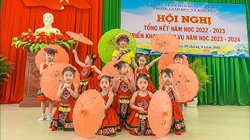 Múa "Cõng chữ về bản" - Mầm non 19/4