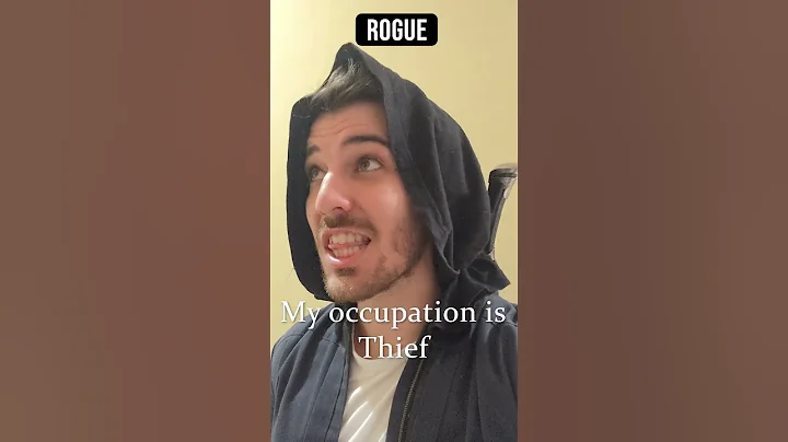 How to play an Honest Rogue #Shorts #DnD #dungeonsanddragons #funny